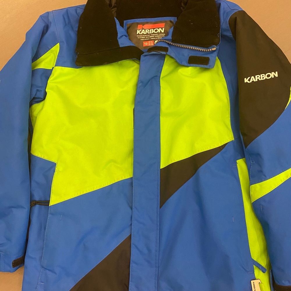 Karbon boys ski jacket